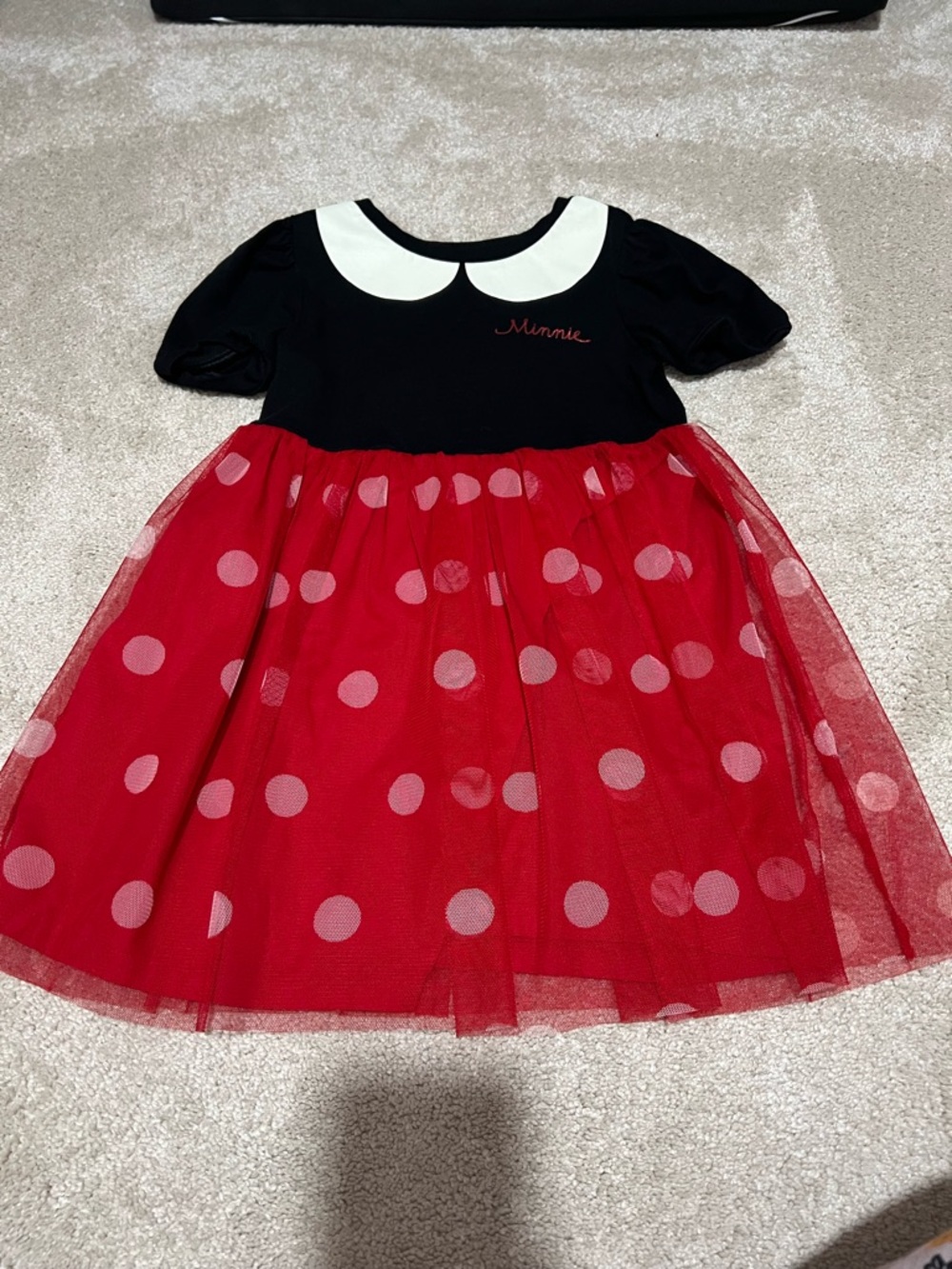 Gap Kids Minnie Red Polka Dot Tulle Dress